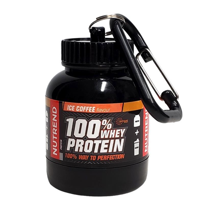 Protein Bar Box - 100/200ml แบบพกพาโปรตีนผงอาหารเสริมคอนเทนเนอร์น้ําหนักเบา LeakProof ขวด