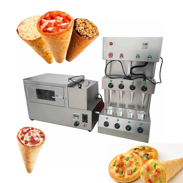 Food Snacks Making Machine - เครื่องทำพิซซ่าโคนอัตโนมัติสำหรับอาหารริมทางและเครื่องทำพิซซ่าโคนขนมขบเคี้ยว