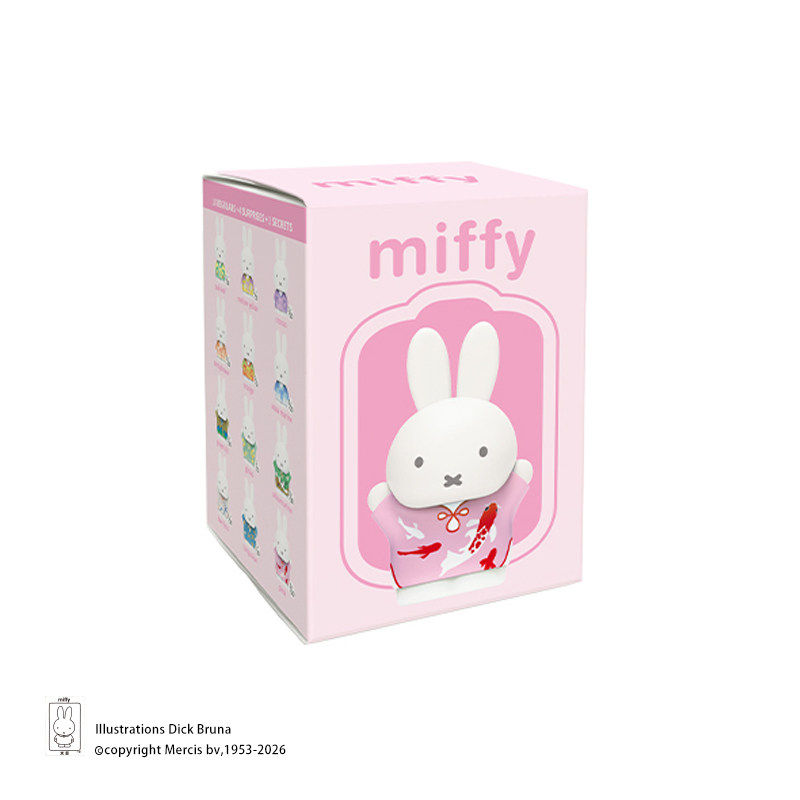 Korean Food Snacks - ตุ๊กตา Miffy การ์ตูนน่ารักแบบใหม่ ของแท้ กล่องสุ่ม ของตกแต่งโต๊ะทำงาน