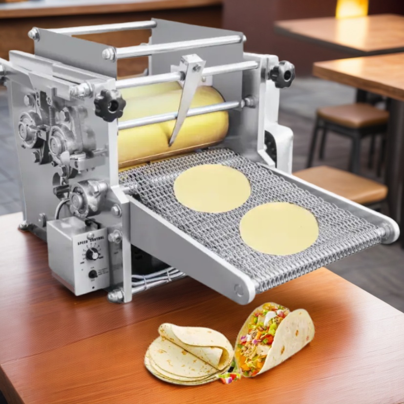 Food Snacks Making Machine - เครื่องจักรผลิตอาหารว่างประเภทต่างๆ เช่น ตอร์ติญ่า ทาโก้ ผลิตภัณฑ์จากธัญพืช สำหรับธุรกิจขนาดเล็ก