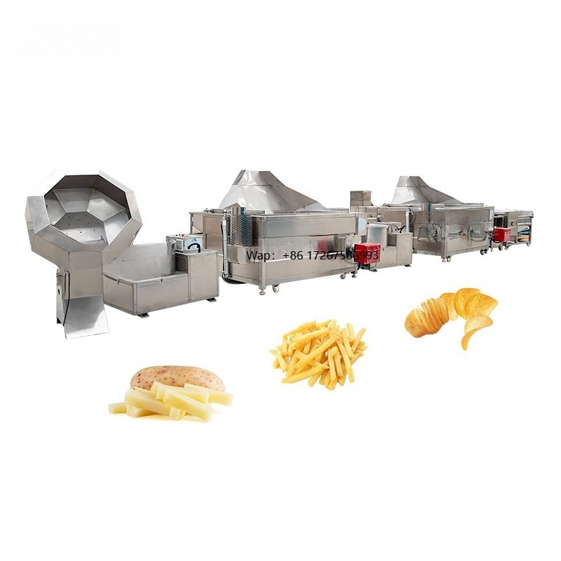 Food Snacks Online - เครื่องทอดมันฝรั่งทอดแบบกึ่งอัตโนมัติ Joyshine 30~50 กก./ชม. เครื่องแปรรูปอาหาร เครื่องทำขนมขบเคี้ยว
