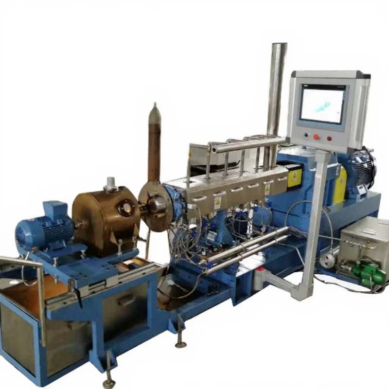 Food Snacks Making Machine - เครื่องผลิตขนมพองแบบสกรูคู่ปรับแต่งได้ สายการผลิตขนมพองโดยตรง ขายส่งเครื่องทำขนมอัดรีด