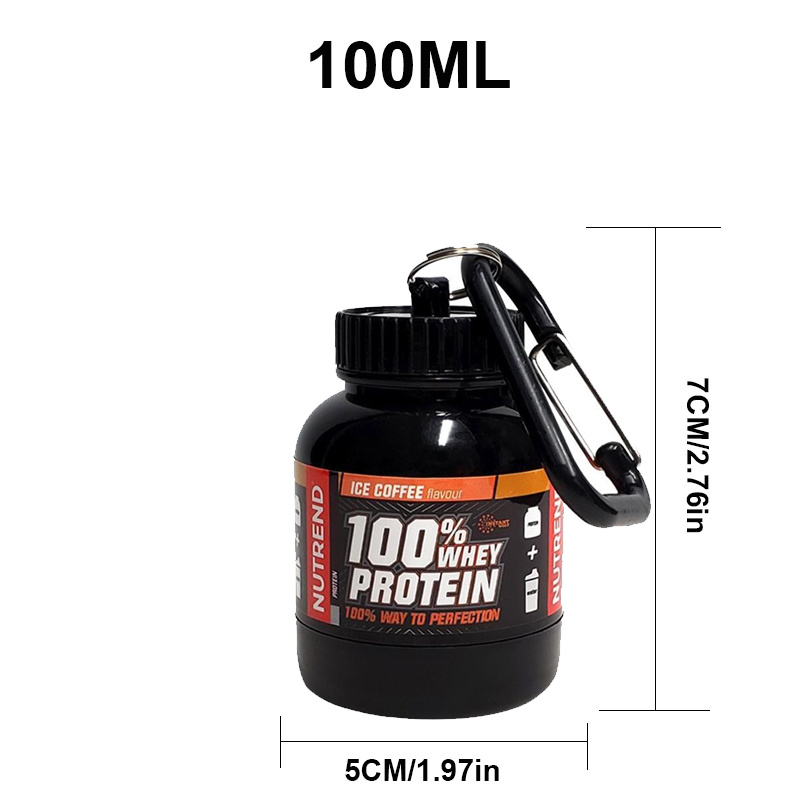 100/200ml แบบพกพาโปรตีนผงอาหาร - Protein Bar Box บทวิจารณ์และราคา