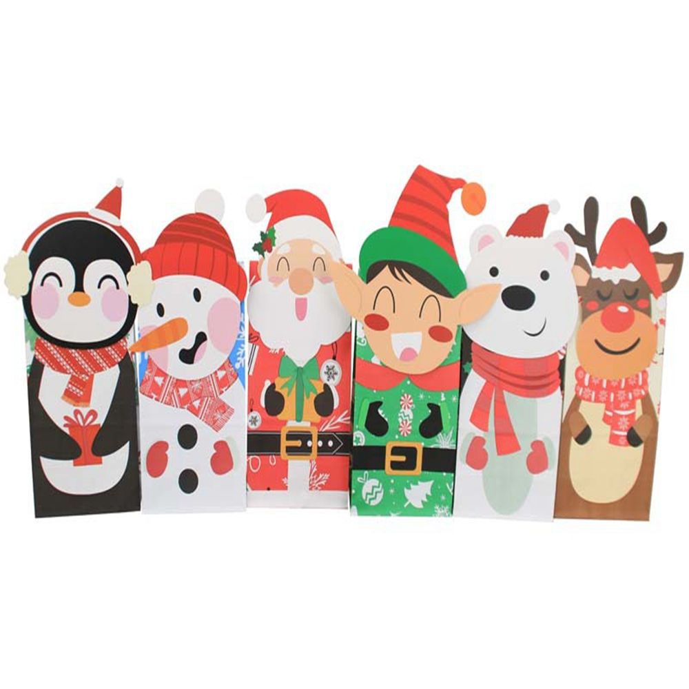ถุงของขวัญตกแต่งงานปาร์ตี้คริส - Xmas Food Snacks บทวิจารณ์และราคา