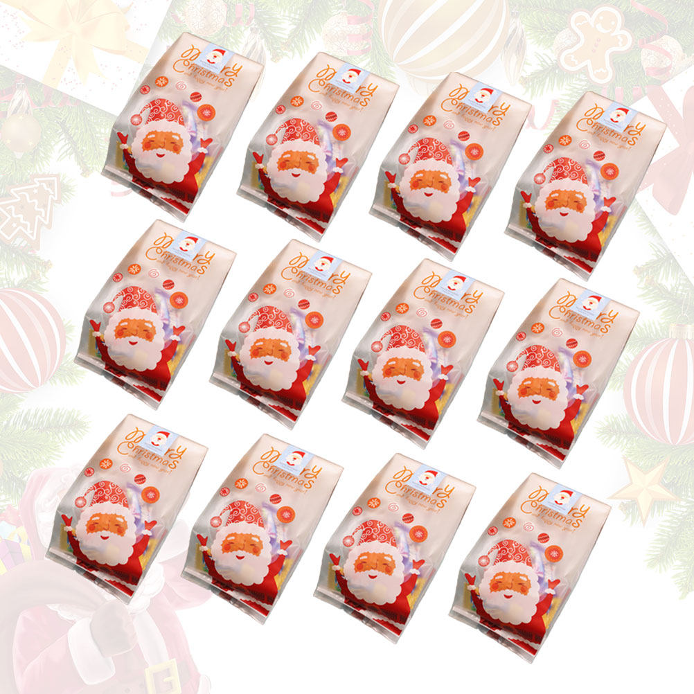 ถุงบรรจุอาหารคริสต์มาสลายซานตา - Xmas Food Snacks บทวิจารณ์และราคา