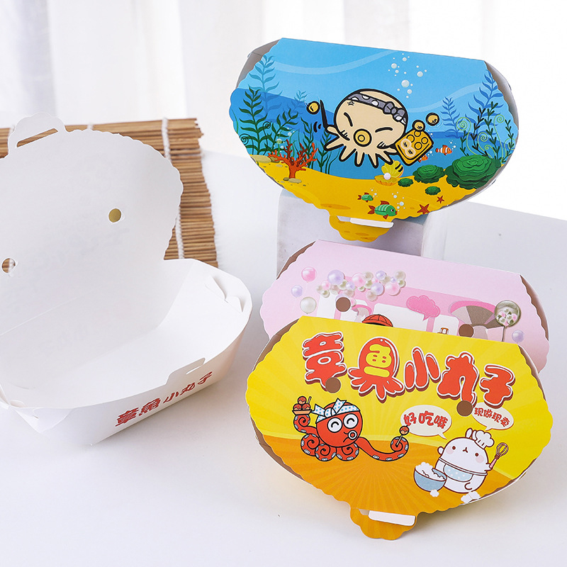 กล่องบรรจุภัณฑ์ทาโกะยากิแบบใช้ - Food Snacks Party บทวิจารณ์และราคา