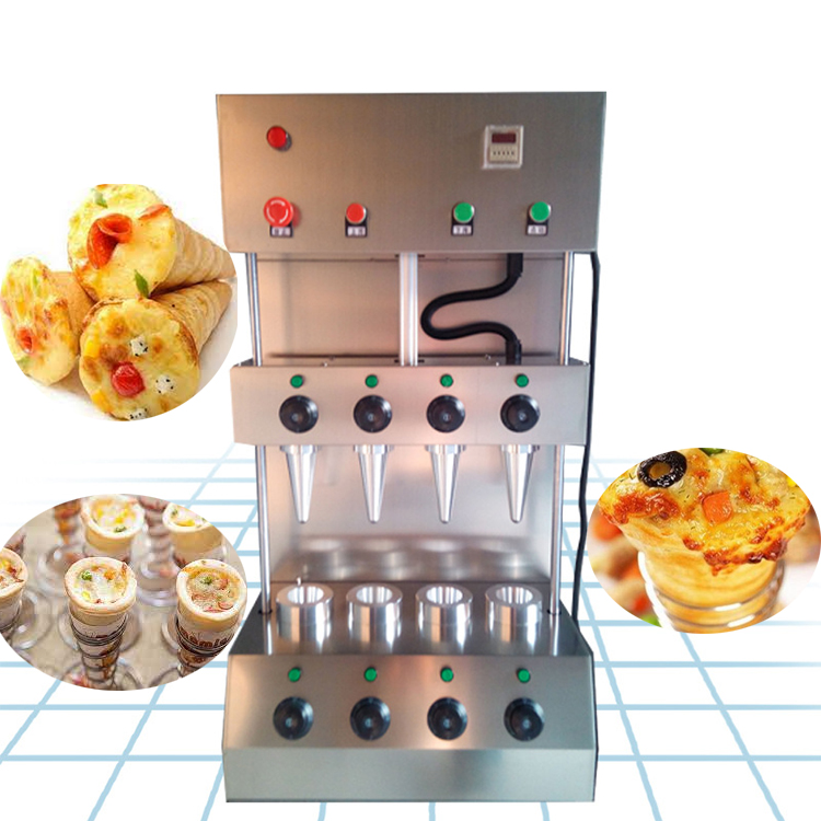 เครื่องทำพิซซ่าโคนอัตโนมัติสำห - Food Snacks Making Machine บทวิจารณ์และราคา