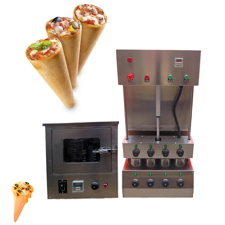 เครื่องทำพิซซ่าโคนอัตโนมัติสำห - Food Snacks Making Machine บทวิจารณ์และราคา