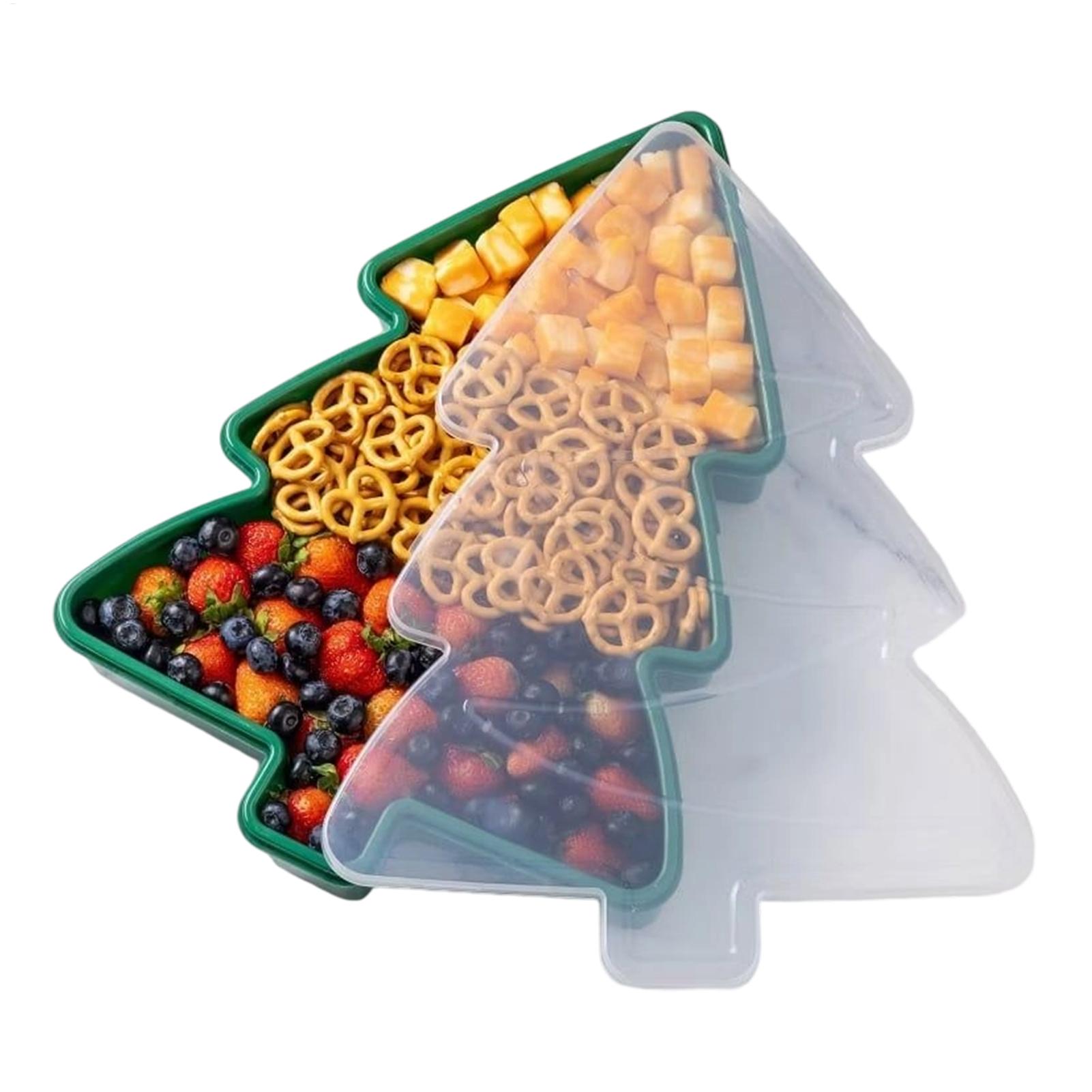 ถาดขนมแบบพกพา กล่องจัดระเบียบอ - Food Snacks Party บทวิจารณ์และราคา
