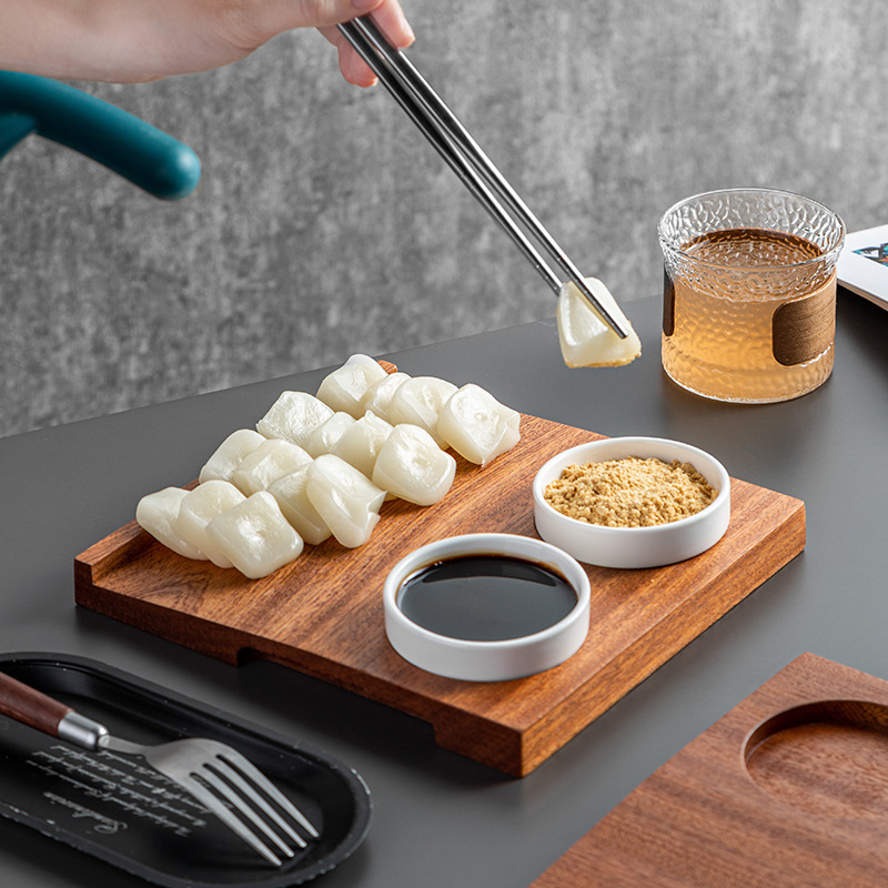 ถาดไม้เค้กข้าวอาหารเย็นสไตล์เก - Korean Food Snacks บทวิจารณ์และราคา