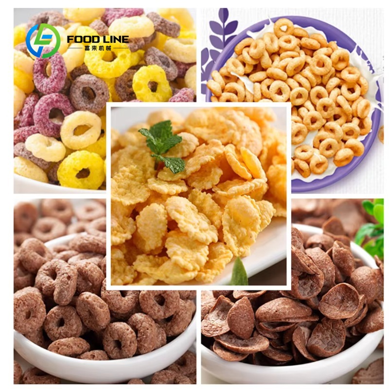 เครื่องทำคอร์นเฟลกอัตโนมัติแบบ - Food Snacks Making Machine บทวิจารณ์และราคา