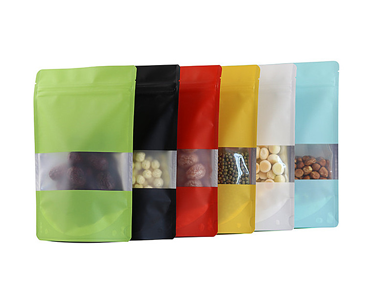 100PCS ถุงซิปล็อคฟอยล์แบบมีหน้ - Xmas Food Snacks บทวิจารณ์และราคา