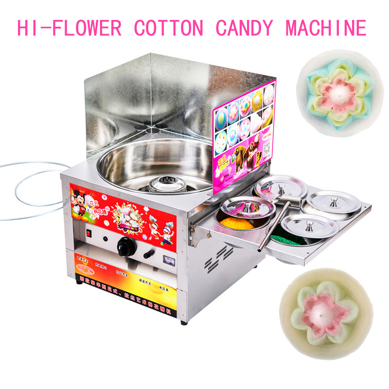 เครื่องลูกอมสายไหมแก๊ส เครื่อง - Food Snacks Making Machine บทวิจารณ์และราคา
