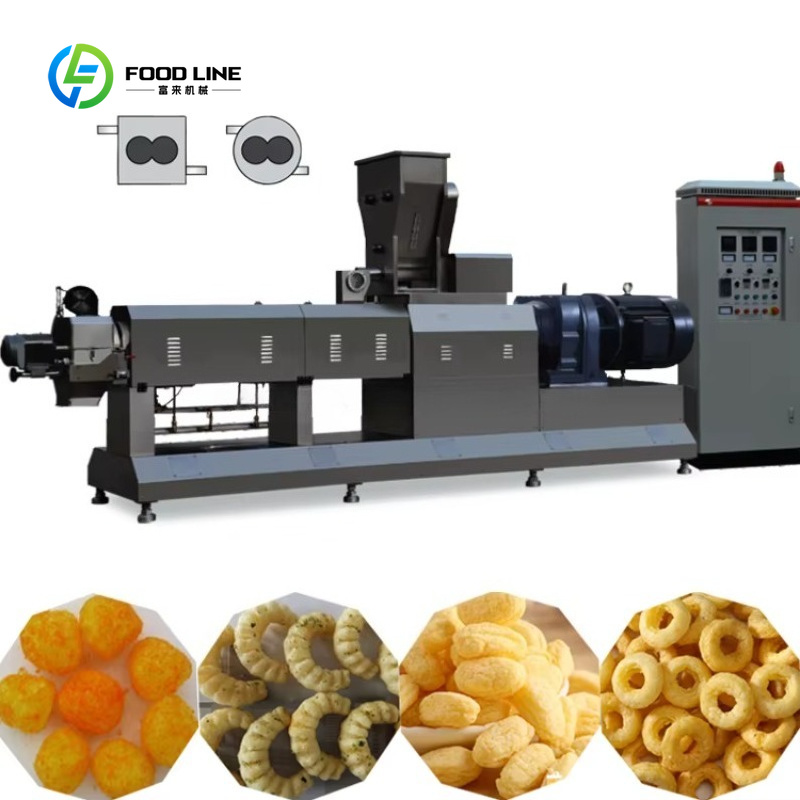 เครื่องทำขนมขบเคี้ยวพัฟแบบสกรู - Food Snacks Making Machine บทวิจารณ์และราคา