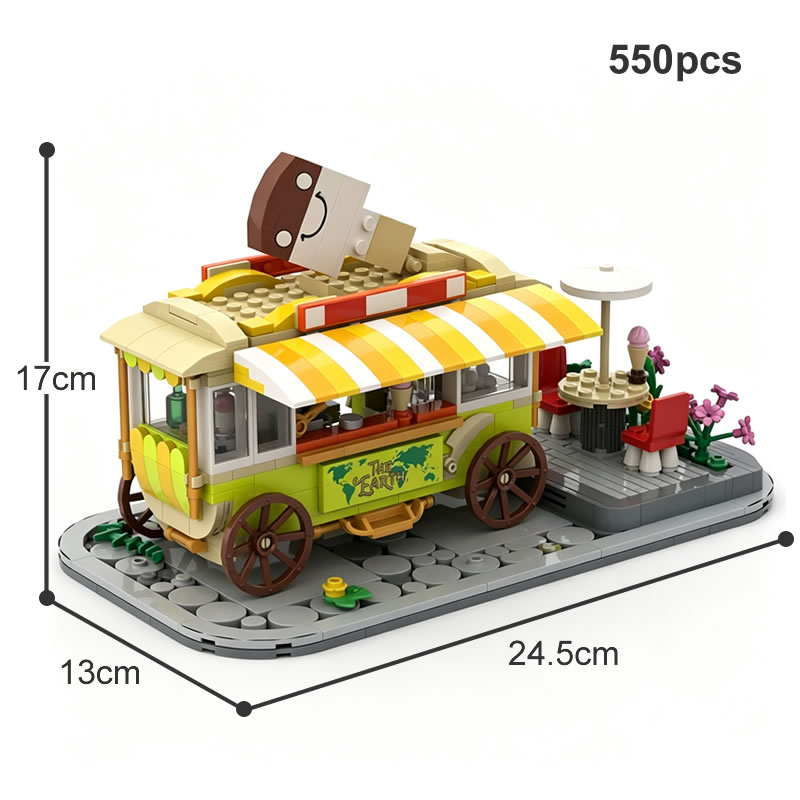 รถเข็นขนมหวานสไตล์เรโทร ร้านขา - Xmas Food Snacks บทวิจารณ์และราคา