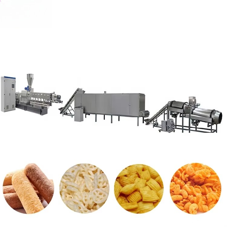 สายการผลิตขนมขบเคี้ยวคุณภาพสูง - Food Snacks Making Machine บทวิจารณ์และราคา