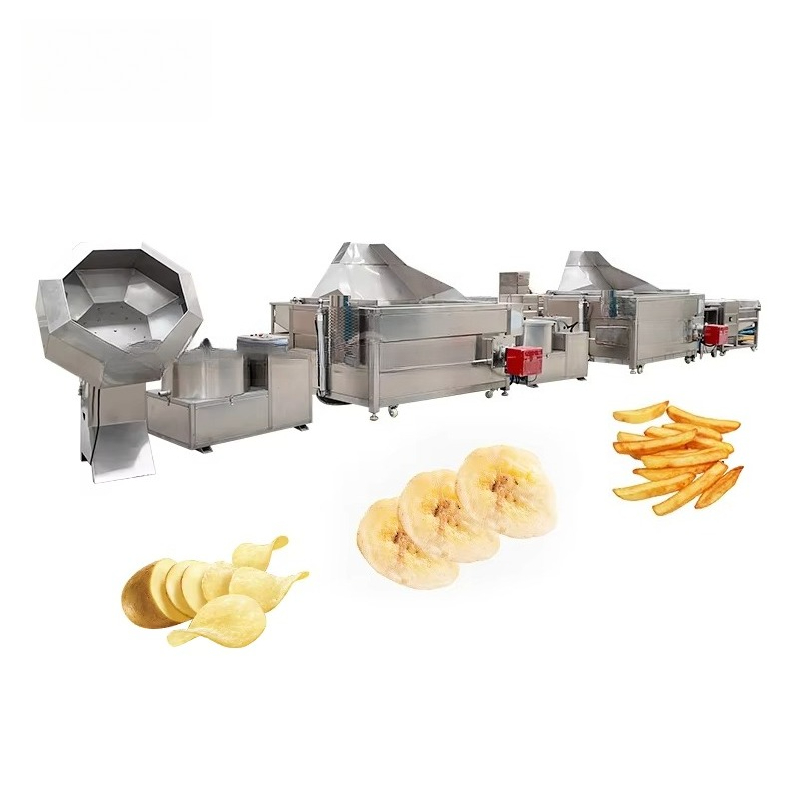 เครื่องทอดมันฝรั่งทอดแบบกึ่งอั - Food Snacks Online บทวิจารณ์และราคา