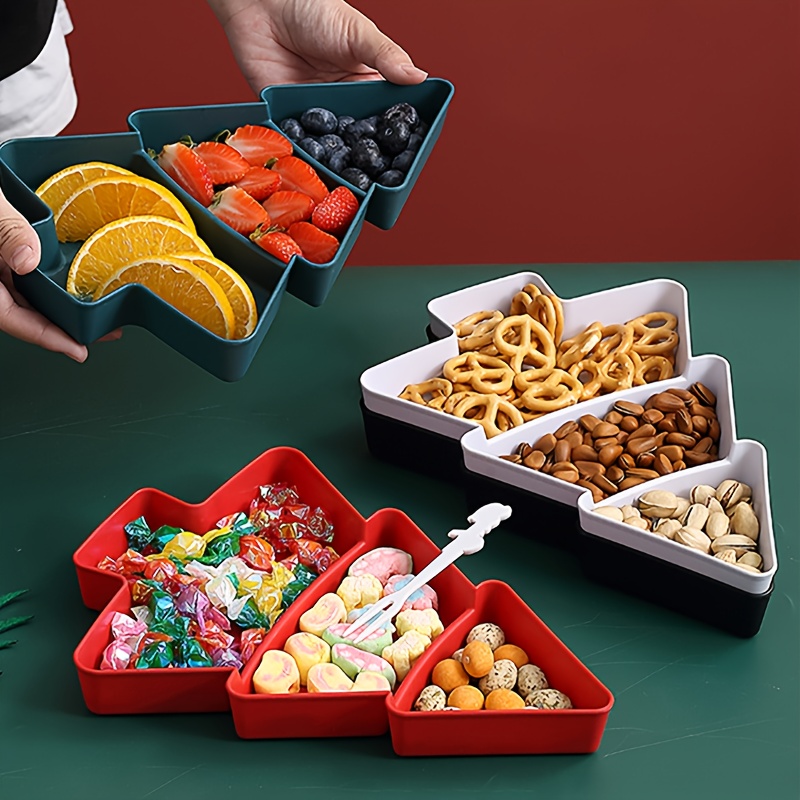 ถาดตกแต่งอาหารรูปต้นคริสต์มาส  - Xmas Food Snacks บทวิจารณ์และราคา