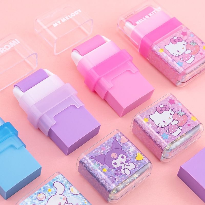 Sanrio All-Starยางลบสําหรับนัก - Korean Food Snacks บทวิจารณ์และราคา